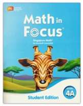 Math in Focus Student Edition Volume A Grade 4