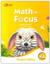 Math in Focus Student Edition Volume A Grade K