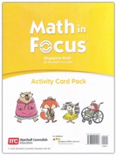 Math in Focus Teacher and Student Activity Cards Grade  K