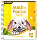 Math in Focus Teacher Edition Volume  A Grade K