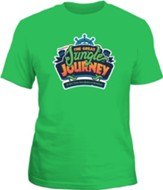 The Great Jungle Journey: Green T-Shirt, Adult 3X-Large