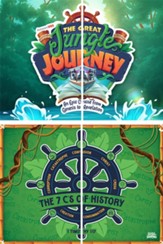 The Great Jungle Journey: Logo and 7 C's Wheel Scene Setter
