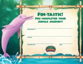 The Great Jungle Journey: Certificate of Completion (pkg. of 10)
