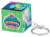 The Great Jungle Journey: Puzzle Cube Keychains (pkg. of 10)