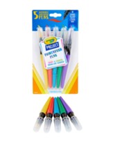 Crayola ProjectPaint Brush Pens, 5  Pieces
