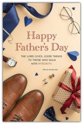 Happy Father's Day (Psalm 84:11b, CEB) Bulletins, 100