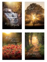 Glimmers Of Hope (KJV) Box of 12 Sympathy Cards