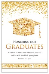 Honoring Our Graduates (Proverbs 16:3, NIV) Bulletins, 100