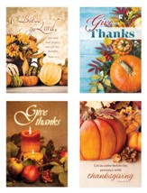Thankful Harvest (KJV) Box of 12 Thanksgiving Cards