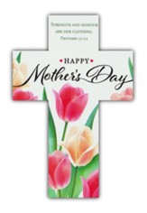 Happy Mother's Day (Proverbs 31:25) Cross Bookmarks, 25