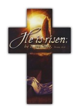 He is Risen; He is Not Here (Mark 16:6) Cross Bookmarks, 25