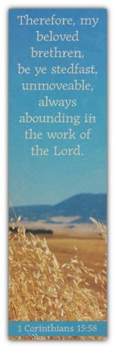 Be Ye Stedfast (1 Corinthians 15:58, KJV) Bookmarks, 25