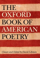 The Oxford Book of American Poetry  - Slightly Imperfect