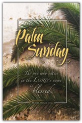 Palm Sunday (Psalm 118:26, CEB) Bulletins, 100