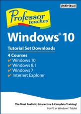 Professor Teaches Windows 10 Tutorial Set  [Access Code]