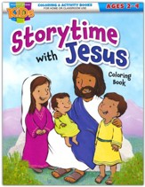 Storytime With Jesus Coloring Book (ages 2-4)
