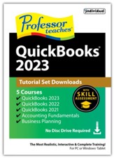 Professor Teaches QuickBooks 2023  Tutorial Set  [Access Code]