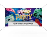 Start the Party: Outdoor Banner