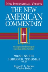 Micha, Nahum, Habakkuk, Zephaniah: New American Commentary [NAC] -eBook