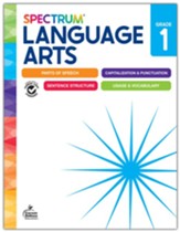 Spectrum Language Arts Workbook, Grade 1