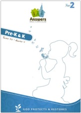 Answers Bible Curriculum, Year 2, Quarter 4 Pre-K & K Teacher Kit with Student Sheets
