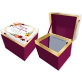 Hinged Box with Prayer Cards, 12 Cards