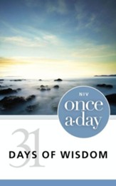NIV Once-A-Day 31 Days of Wisdom - eBook