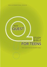 NIV Quest Study Bible for Teens: The Question and Answer Bible - eBook