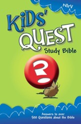 NIrV Kids' Quest Study Bible: Real Questions, Real Answers / New edition - eBook