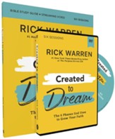 Created to Dream Study Guide with DVD
