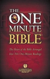 The HCSB One Minute Bible: The Heart of the Bible Arranged into 366 One-Minute Readings - eBook