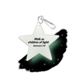 Glow-in-the-Dark Star, Backpack Tag