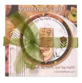 Woman of God, Walking By Faith Notepads and Sticky Note Set