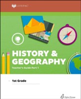 Lifepac History & Geography  Teacher's Guide Grade 1, Pt. 1