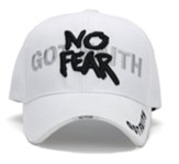 No Fear Cap, White