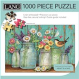 Mason Flowers, 1000 Piece Jigsaw Puzzle