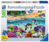 Race of the Baby Sea Turtles Puzzle, 500 Large Format Pieces