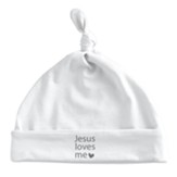 Jesus Loves Me Knotted Hat