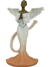 Graceful Angel with Orange Sash