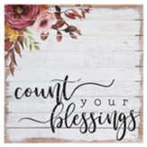 Count Blessings Pallet Sign