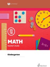 Lifepac Math, Kindergarten,  Teacher's Guide