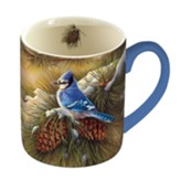 Winter Bluejay, Mug In Gift Box