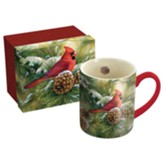 Winter Cardinal Mug In Gift Box