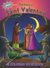 Brother Francis Presents the Story of Saint Valentine: A Coloring Storybook