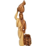 Woman at the Well Olive Wood Figurine