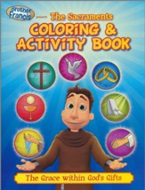 Brother Francis: The Sacraments, Coloring Activity Book
