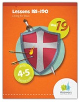 Answers Bible Curriculum Grades 4-5 Unit 19 Teacher Guide (2nd Edition)