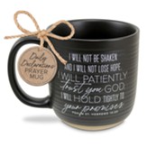 Hope & Trust, Psalm 37, Mug, Grey