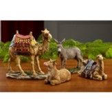 The Real Life Nativity, X-Large 4 Piece Nativity Animals, Set Of 4