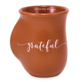 Ceramic Handwarmer Mug- Grateful